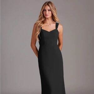 Azazie “Denice” Elegant Black Evening Gown
